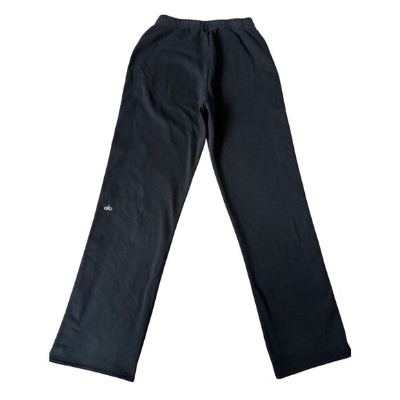 ALO YOGA  Courtside Tearaway Snap Pants Medium Black - Picture 3 of 9